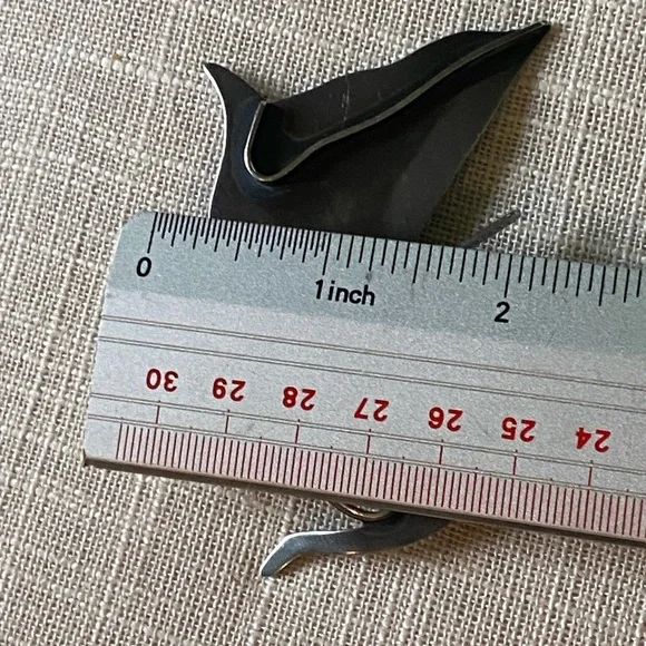 Vintage Brooch Sterling Silver Ed Wiener Signed Artist Piece modernist dancer - Picture 13 of 14